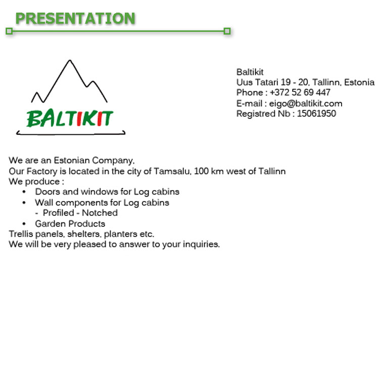 description de notre entreprise, presentation of our factory